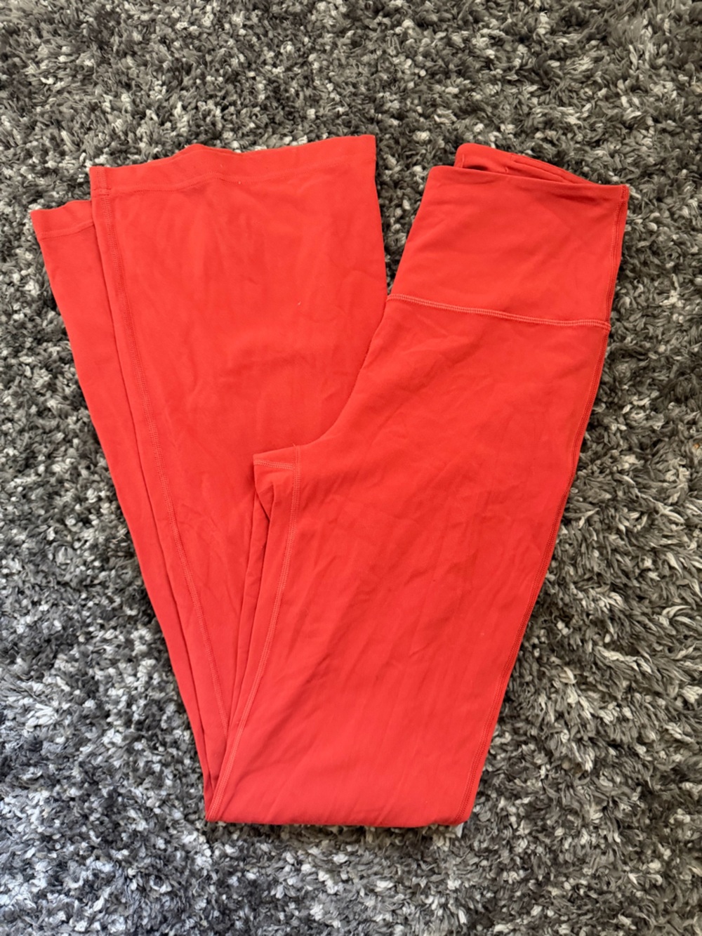 lululemon athletica Bright Red High-Rise Leggings
